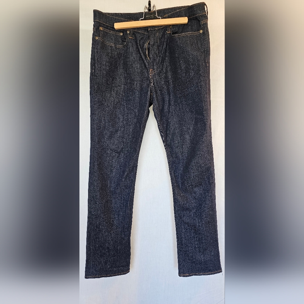 Destination J. Crew 770 Straight 35x32 Dark Wash Jeans